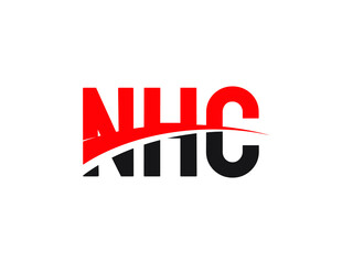 Obraz premium NHC Letter Initial Logo Design Vector Illustration
