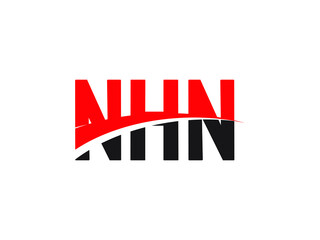 Obraz premium NHN Letter Initial Logo Design Vector Illustration