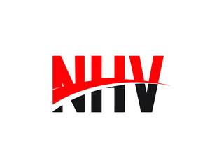NHV Letter Initial Logo Design Vector Illustration