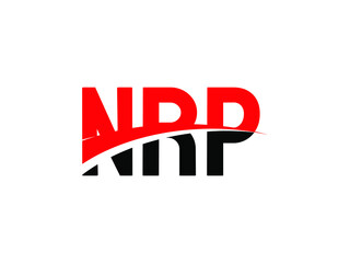 NRP Letter Initial Logo Design Vector Illustration