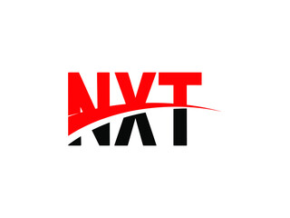 NXT Letter Initial Logo Design Vector Illustration
