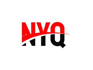 NYQ Letter Initial Logo Design Vector Illustration