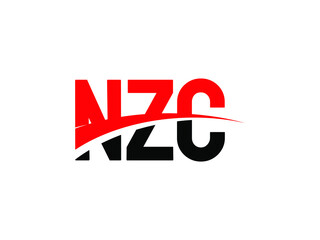NZC Letter Initial Logo Design Vector Illustration