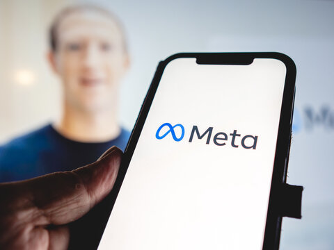 Meta, new name for Facebook Inc - American digital company, owner of Facebook, Instagram, Oculus VR