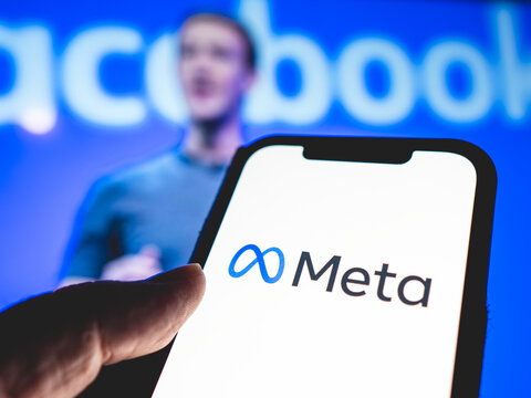 Meta, new name for Facebook Inc - American digital company, owner of Facebook, Instagram, Oculus VR