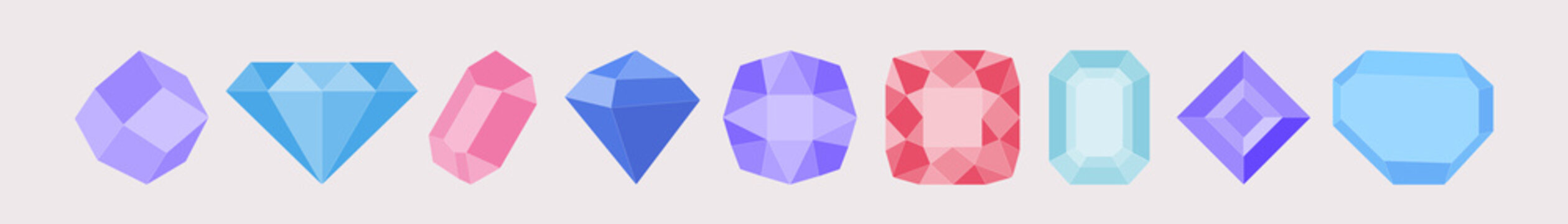 Collection of diamonds