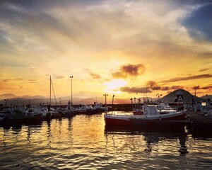 Atardecer en Santoña
