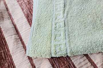 The Towel texture. Cotton towel. The material is cloth.