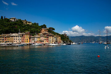 View of the port. Portofino. Italy