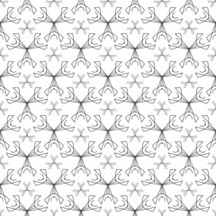 Triangular geometric shapes geometric seamless pattern