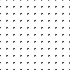 Square seamless background pattern from geometric shapes. The pattern is evenly filled with small black mom with baby symbols. Vector illustration on white background