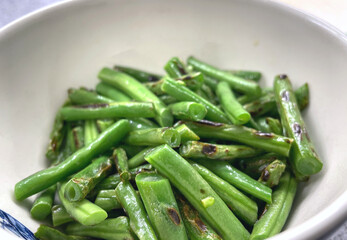Fresh green beans