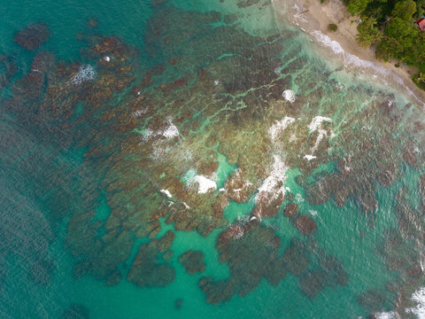 Beach in Punta Cocles, Limon, Costa Rica