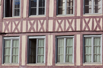 Fototapeta na wymiar Architecture of Elbeuf, Seine-Maritime, Normandy, France