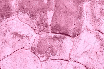 Texture of a brick wall with cracks and scratches which can be used as a background