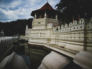 Tooth relic palace in Sri Lanka