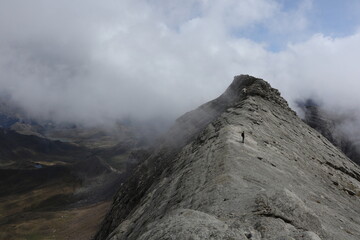 Cima en Pirineos