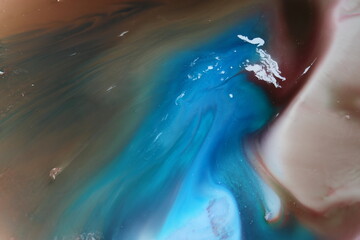 Liquid in the water abstract