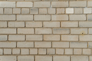 The real old white brick wall texture or pattern. Bricks background for illustration or other using