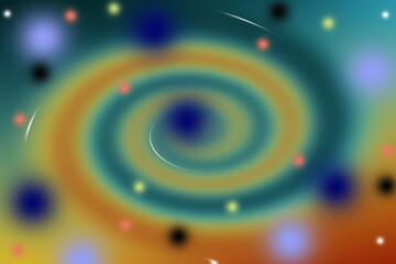 abstract background with circles