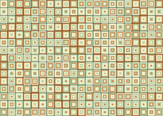 Abstract Geometric Pattern generative computational art illustration