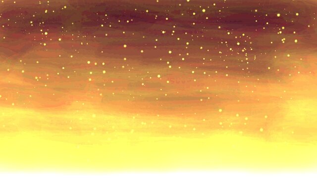 Sky and stars background. Colorful space background. The twinkling night sky. Watercolor sky background.