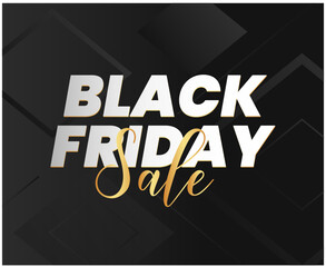 Design Black Friday day 29 November Holiday abstract Vector Sale advertising illustration with Black background
