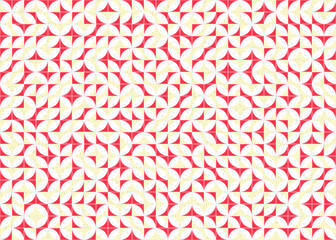 Fototapeta premium Abstract Geometric Pattern generative computational art illustration