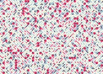 Abstract Geometric Pattern generative computational art illustration