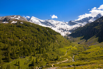 mountain roads between Ceresole Reale and the Nivolet hill around serrù lake, Agnel lake, Nivolet...
