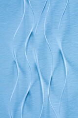 Paper fragments on the textured paper