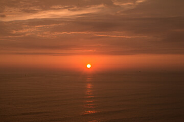 Fototapeta na wymiar Sunset - Lima Perú