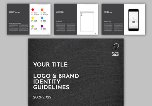 Brand Guidelines Manual Layout