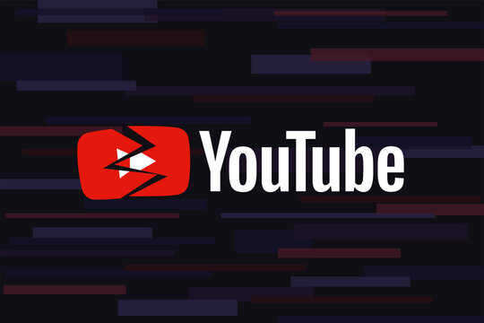 Tallinn, Estonia - October 29, 2021: Broken YouTube Logo. No Access Problem, Data Leak, Outage Or Censorship. Video Removed For Rules Violation