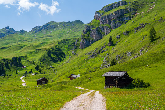 Mountain Hut In Val Badia