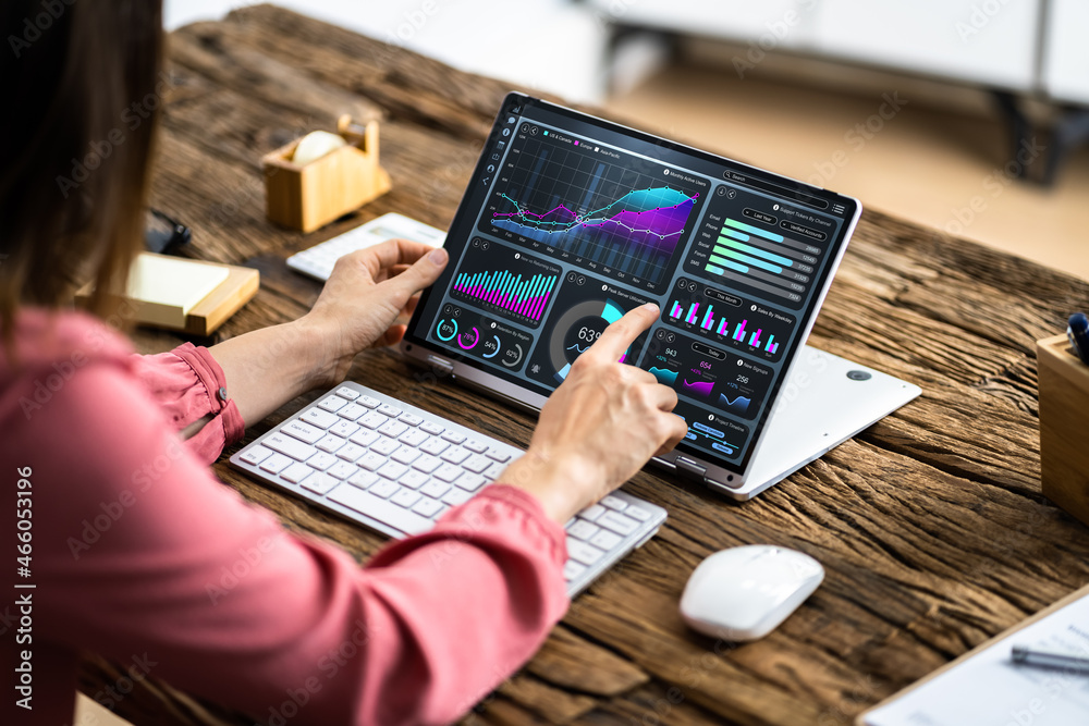 Aufkleber digital data technology