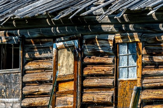 Old log home
