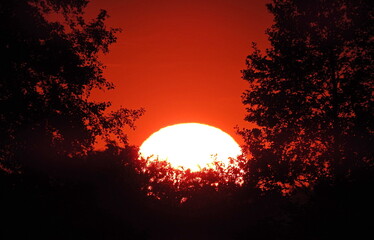 zach&oacute;d słońca