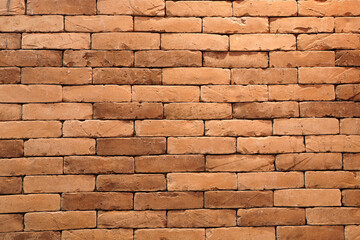 Fototapeta premium background of the building, red brick wall