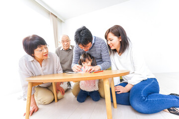 家族で遊ぶ