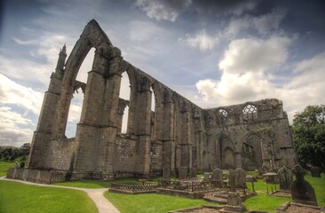 Bolton Abbey Church Ruins West Yorkshire
