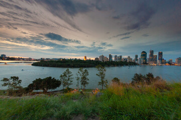 Brisbane City, Queensland Australia Downtown Region
Sunset