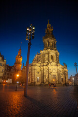 Fototapeta na wymiar Beautiful Dresden city, Dresden, Saxony, Germany