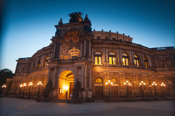 Beautiful Dresden city, Dresden, Saxony, Germany