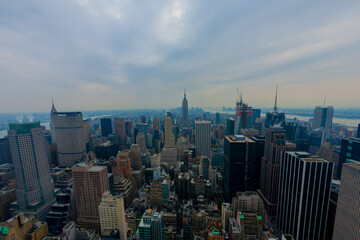 New York City Manhattan Empire State View