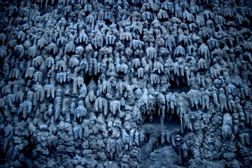 The Grotto, a dripstone wall in the garden of the Wallenstein Palace in Malá Strana, Prague, Czech Republic