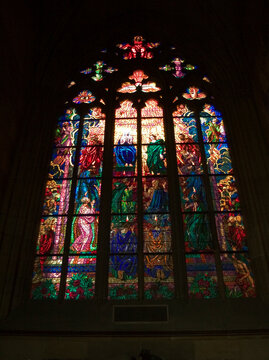 St Vitus Cathedral in Prague Stained glass