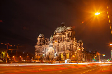 Berlin Cathederal at Night, Germany
Berlin, Germany. Monument 18th century 