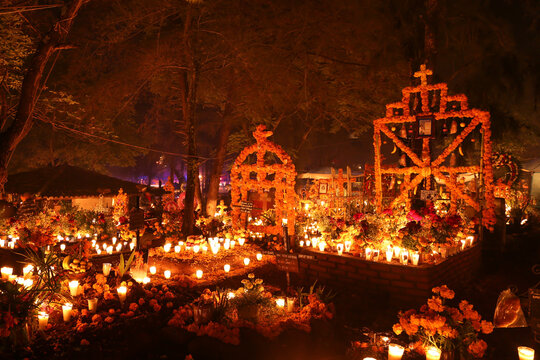 Noche de Muertos en Janitzio, P&aacute;tzcuaro Michoac&aacute;n.