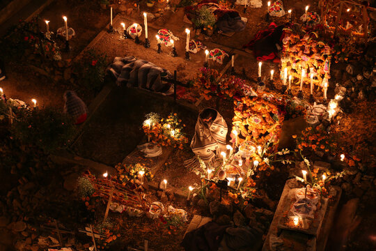 Noche de Muertos en Janitzio, P&aacute;tzcuaro Michoac&aacute;n.